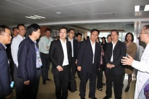 马来西亚医疗考察组到我院考察