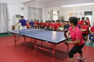 老有所乐　不忘初心｜我院离退休干部职工积极参加乒乓球比赛活动庆“五一”