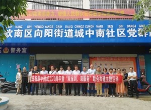 市一医院开展庆祝新中国成立70周年暨“双报到、双服务”联合共建主题活动