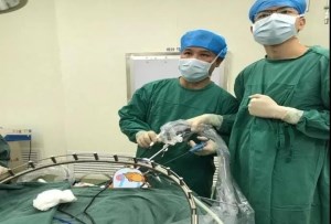 “甲冠北部湾”—　我院率先在北部湾地区开展经口腔镜下甲状腺手术