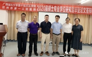 教学｜举办硕士研究生论文答辩会