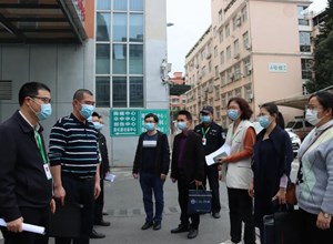 市卫健委到我院开展安全生产检查